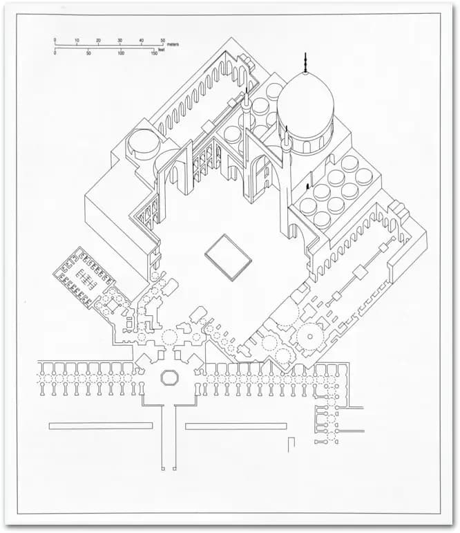 Shaykh Lutfallah Mosque (Masjid-i Shaykh Lutfallah), drawing 5