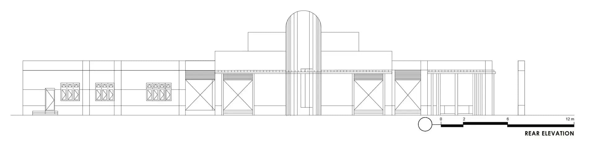 Taman Selatan Mosque, drawing 4