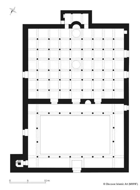Great Mosque of Testour, drawing 1
