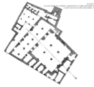 Gurgi Mosque, drawing 1