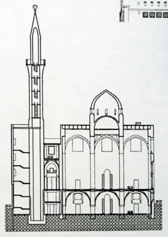 Kerk Street Mosque, drawing 2