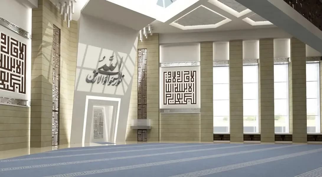 Um Omar Mosque, drawing 2
