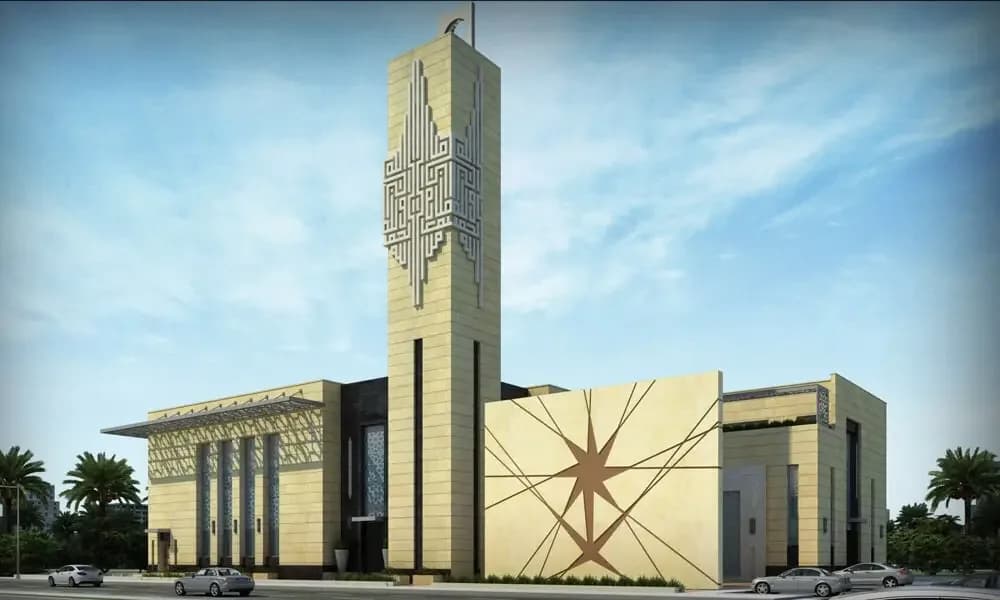 Um Omar Mosque, drawing 4