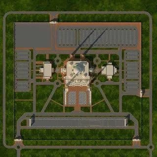 Al-Fattah Al-Aleem Mosque, drawing 1
