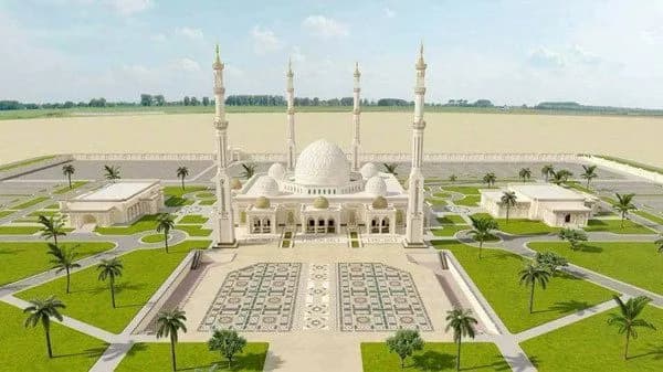Al-Fattah Al-Aleem Mosque, drawing 4