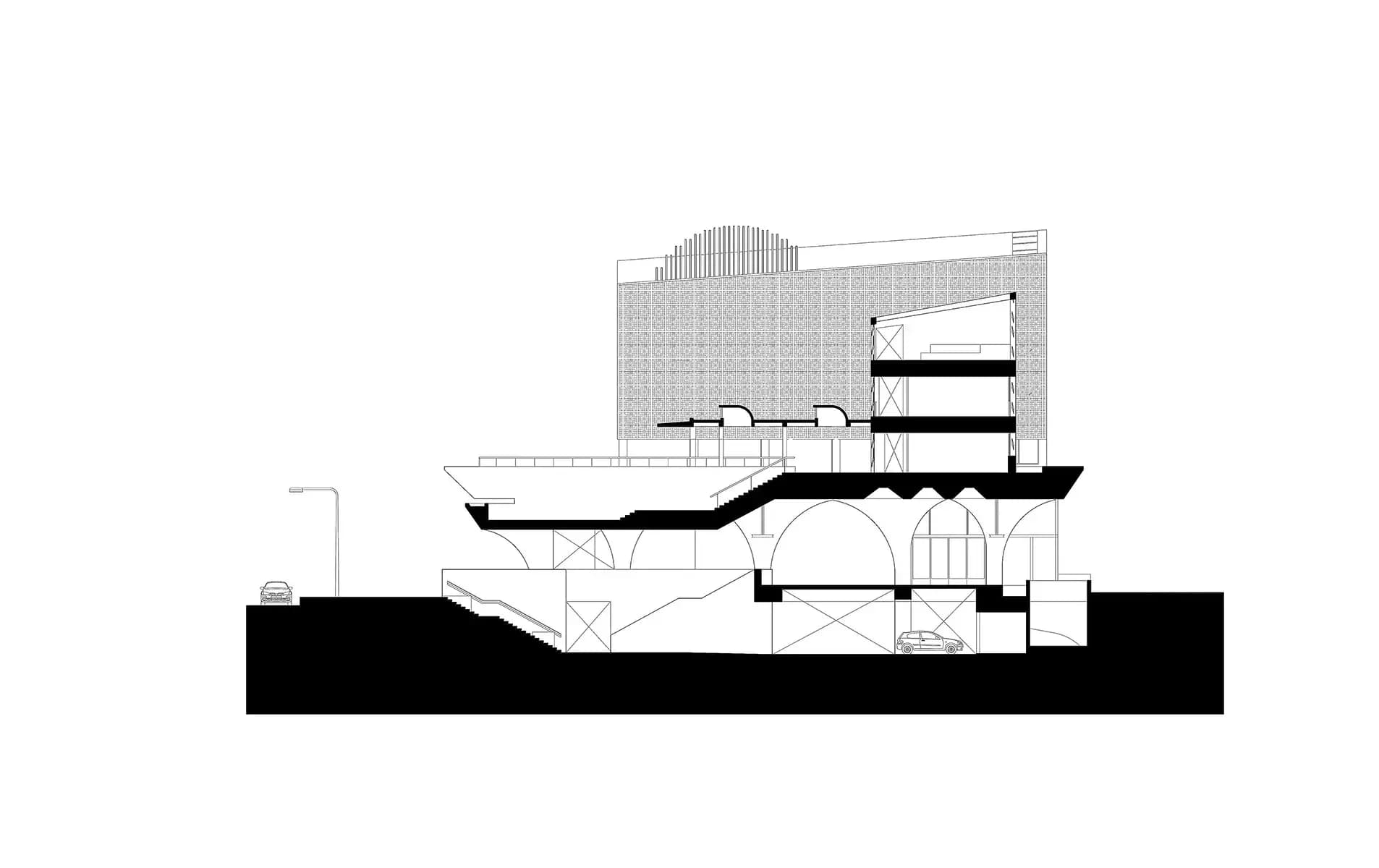 Al-Islah Mosque, drawing 4
