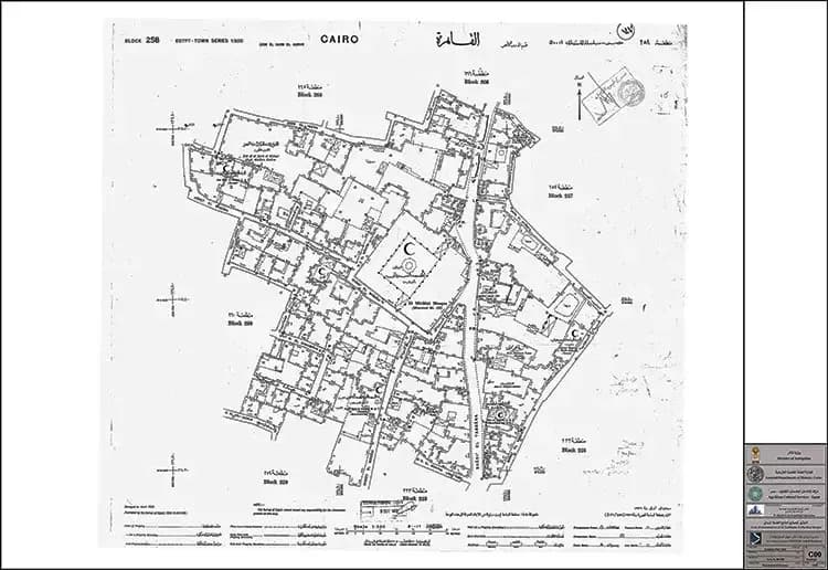 Al-Maridani Mosque, drawing 7