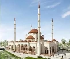 Al-Mawla Mosque (New Alamein Mosque), drawing 2