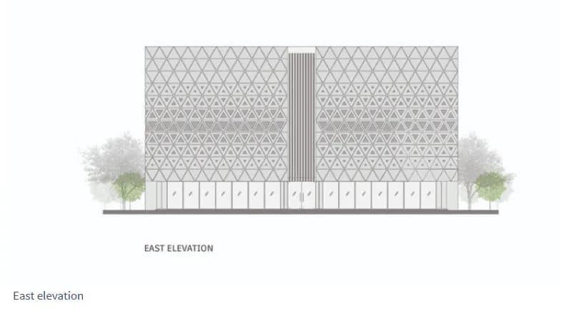 Aman Mosque (Aman Economic Zone Mosque), drawing 4