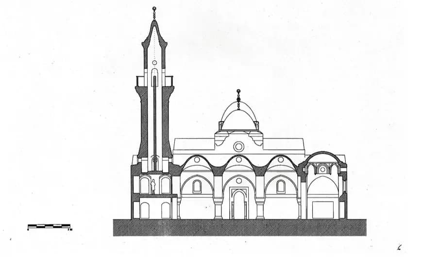Ash-Shaliheen Mosque (مسجد الصالحين), drawing 10