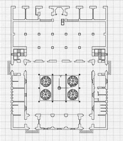 Ash-Shaliheen Mosque (مسجد الصالحين), drawing 5