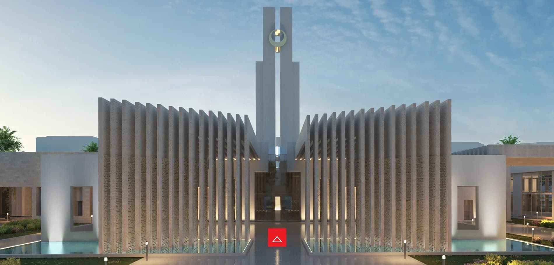 Belkaid Mosque (Proposal), drawing 1