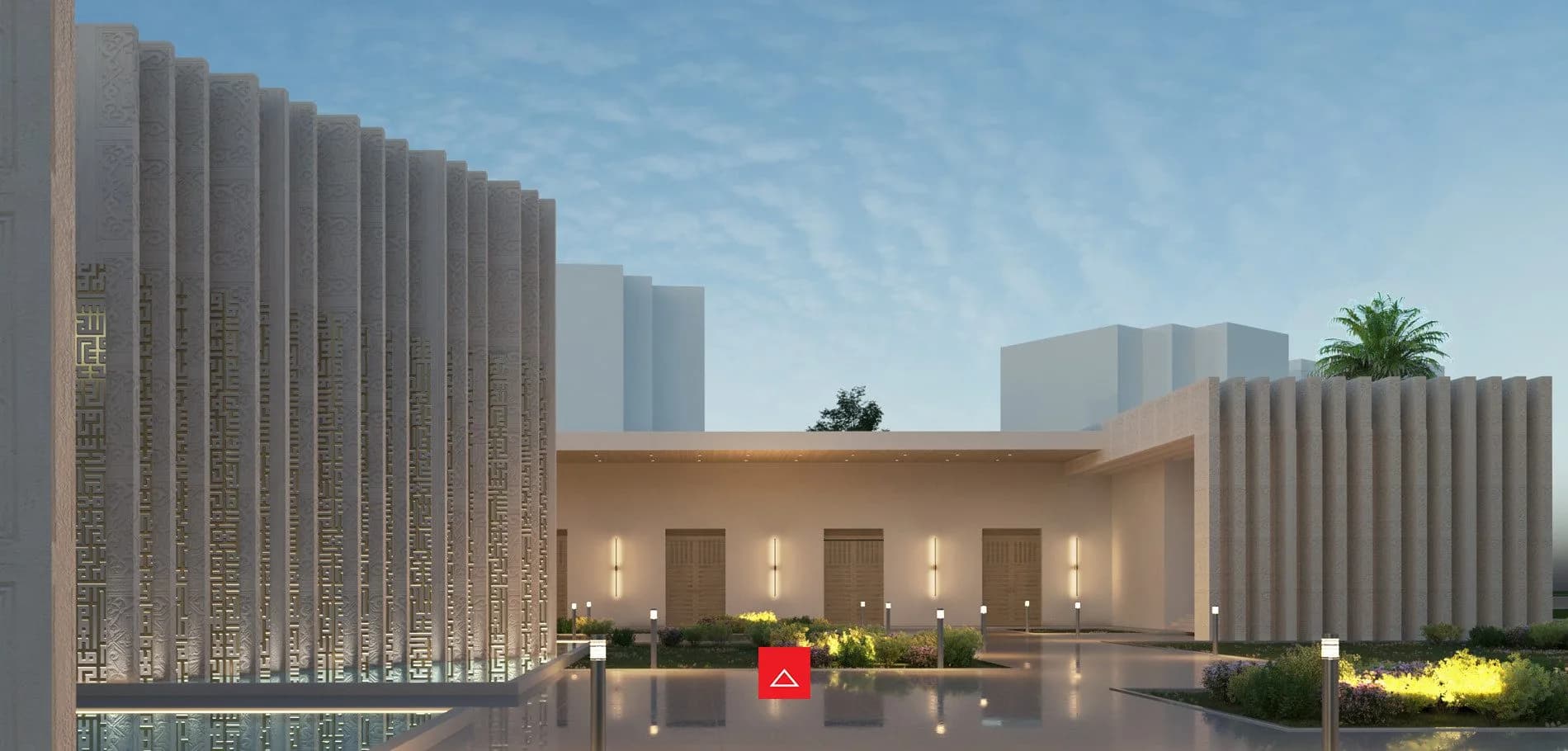 Belkaid Mosque (Proposal), drawing 3