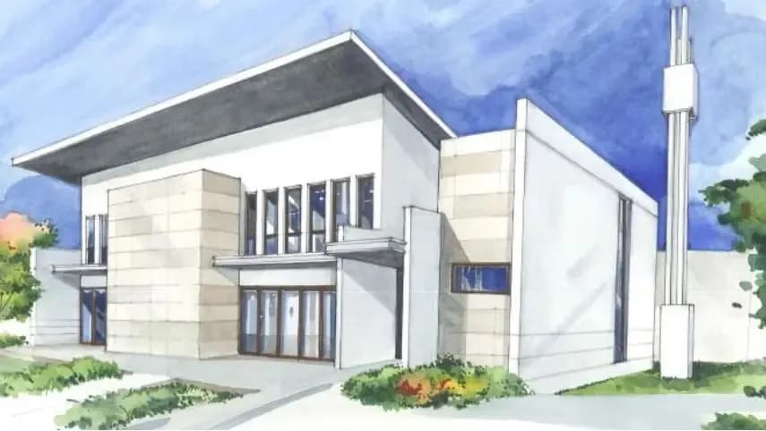 Canberra Islamic Centre (CIC)(Sabah Al-Ahmad Mosque), drawing 1
