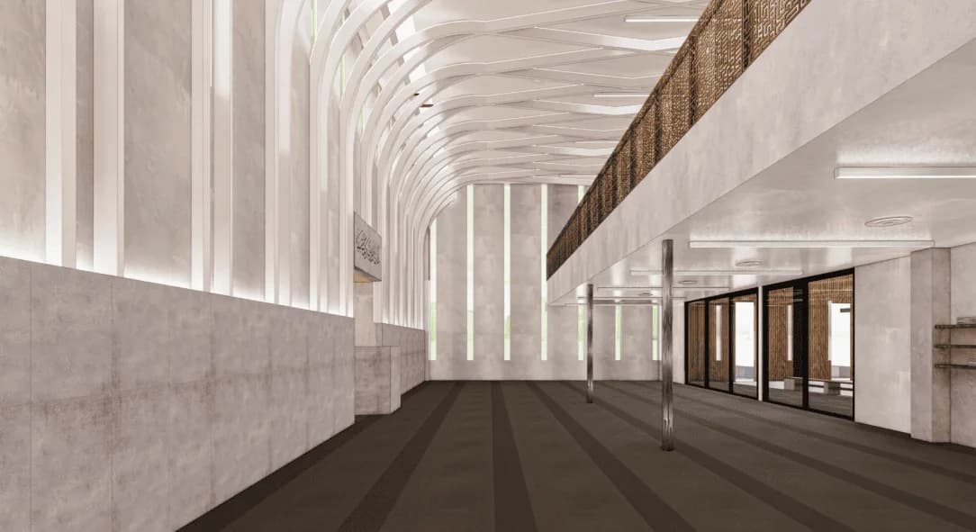 New Coburg Islamic Centre (CIC) (Fatih Mosque), drawing 3