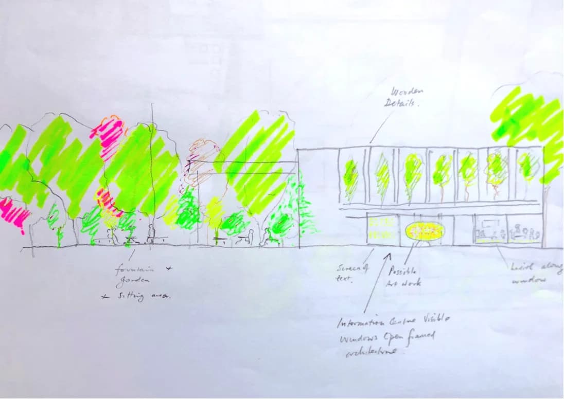 New Coburg Islamic Centre (CIC) (Fatih Mosque), drawing 8
