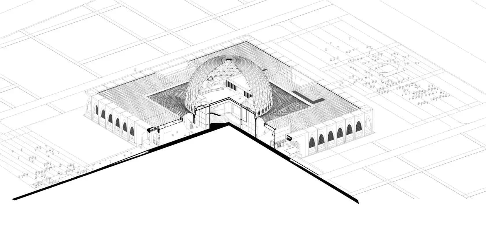 Da Chang Muslim Cultural Center, drawing 11