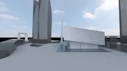 DIFC Grand Mosque (مسجد مركز دبي المالي العالمي الكبير), drawing 1