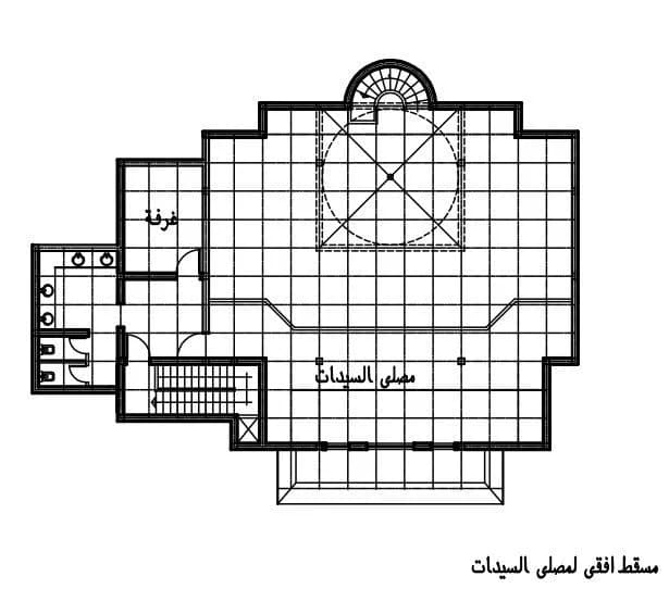 El-Wahab Mosque, drawing 10