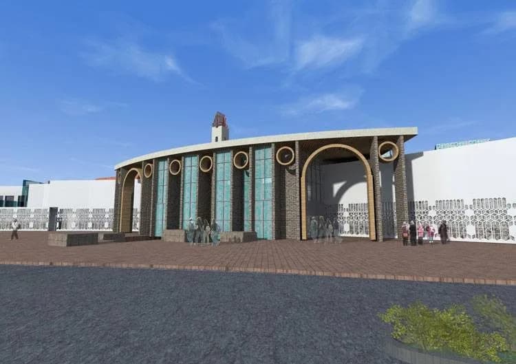Fort McMurray Islamic Center (Markaz-Ul-Islam), drawing 1
