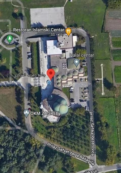 Islamic Centre and Mosque Zagreb, drawing 3