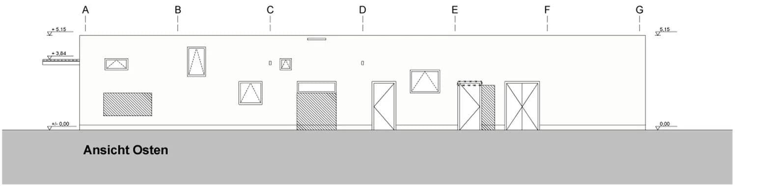 Islamic Community Centre of Mosque Hassel, drawing 1