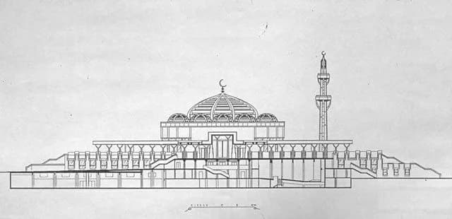 Islamic Cultural Centre of Italy Grand Mosque of Rome, drawing 10