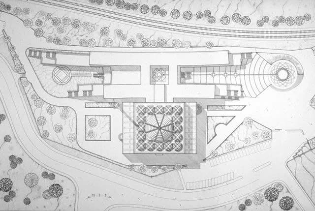 Islamic Cultural Centre of Italy Grand Mosque of Rome, drawing 11