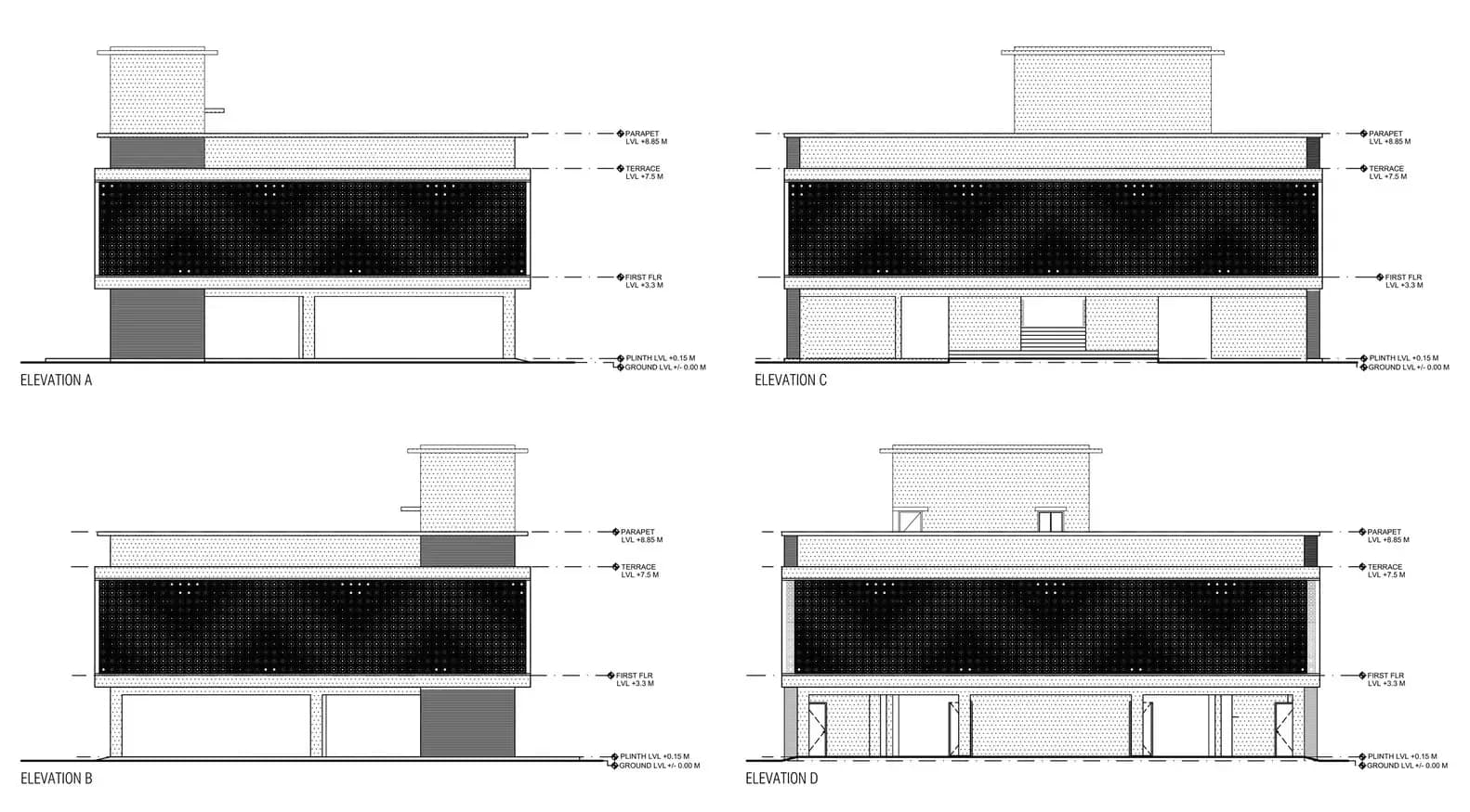 Mashrabiya Mosque, drawing 5