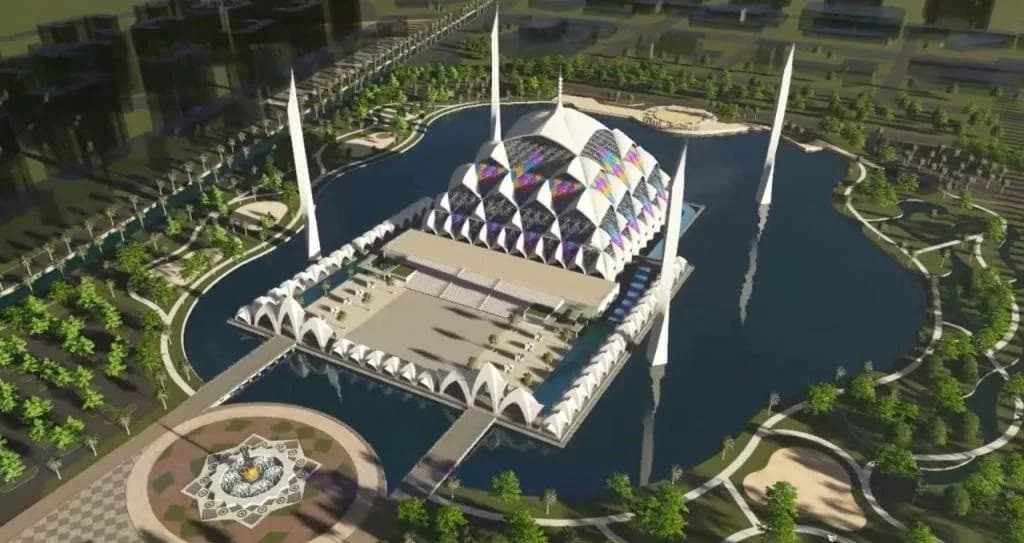 Al-Jabbar Grand Mosque (Al-Jabbar Floating Mosque), photo 3