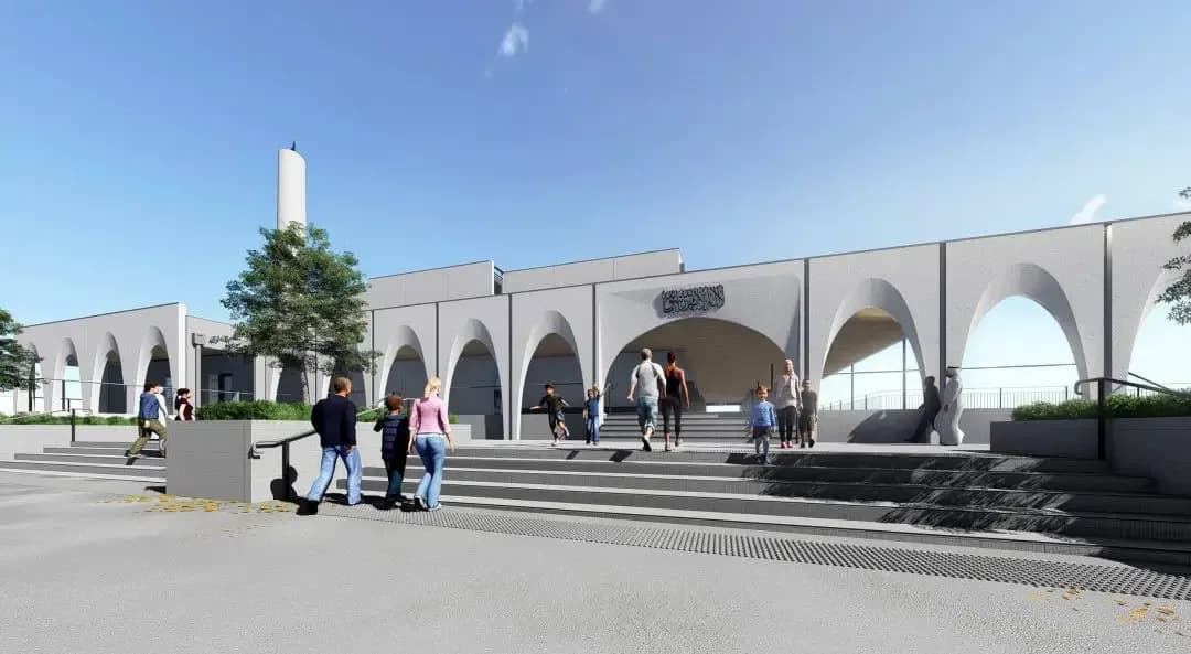 Melbourne Grand Mosque, drawing 5
