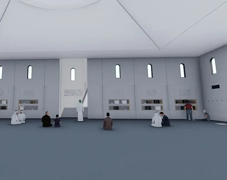 Melbourne Grand Mosque, drawing 6