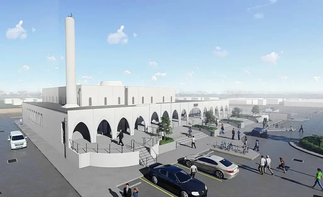Melbourne Grand Mosque, drawing 9
