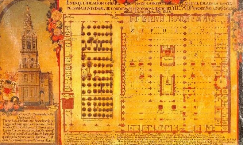 Great Mosque of Cordoba (Mosque Cathedral of Córdoba), drawing 15