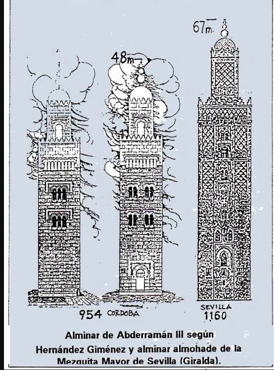 Great Mosque of Cordoba (Mosque Cathedral of Córdoba), drawing 21