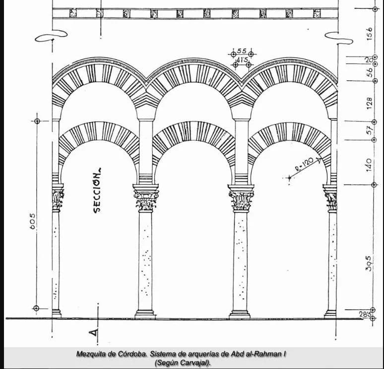 Great Mosque of Cordoba (Mosque Cathedral of Córdoba), drawing 27