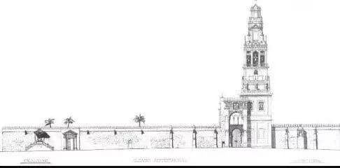 Great Mosque of Cordoba (Mosque Cathedral of Córdoba), drawing 5