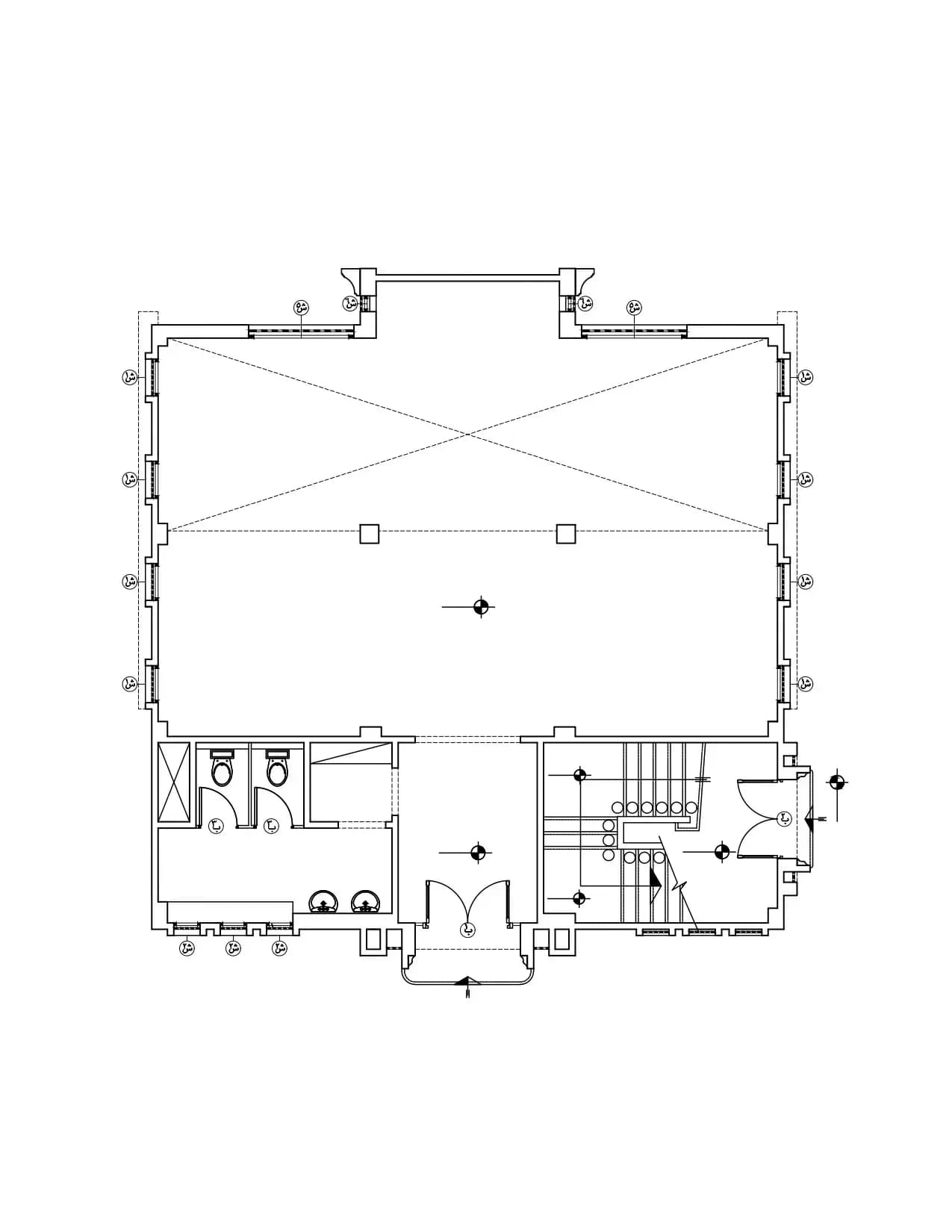 Al-Quodah Club of Egypt Mosque (The Judges Club), drawing 2