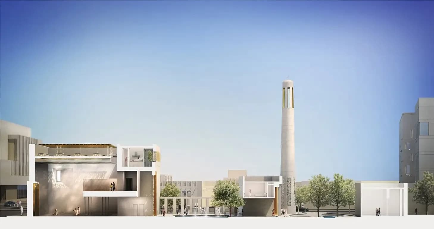 Msheireb Mosque (Jumaa Mosque), drawing 10
