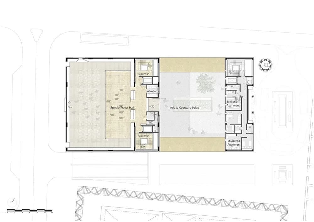 Msheireb Mosque (Jumaa Mosque), drawing 5