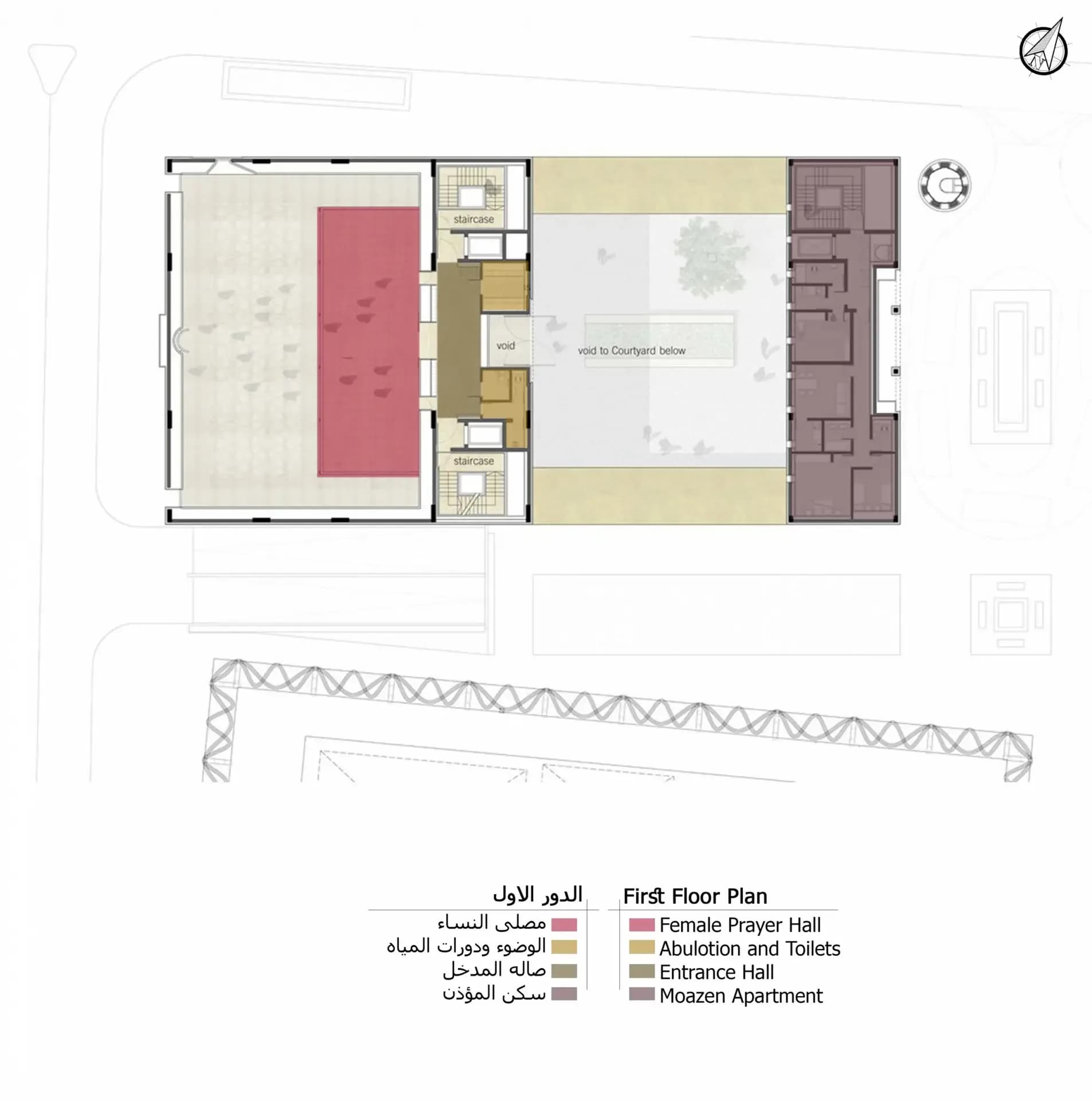 Msheireb Mosque (Jumaa Mosque), drawing 6