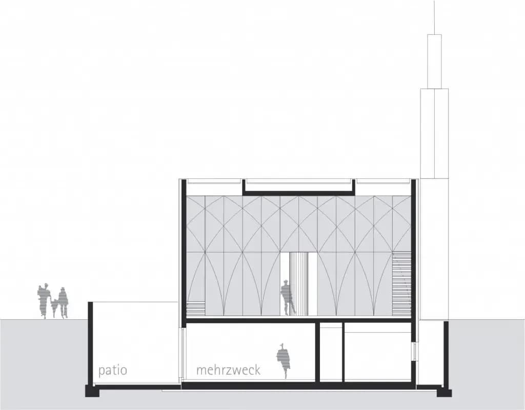 Penzberg Islamic Forum, drawing 2