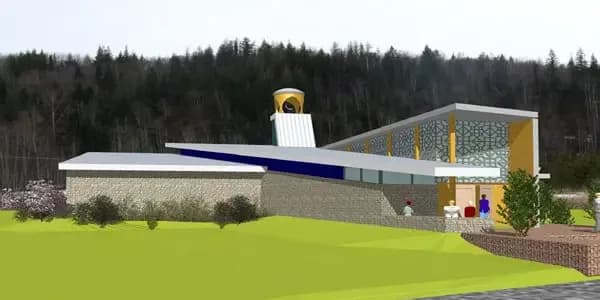 Prince George Islamic Centre, drawing 1