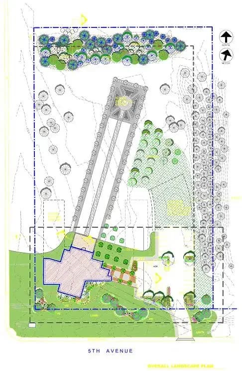 Prince George Islamic Centre, drawing 3