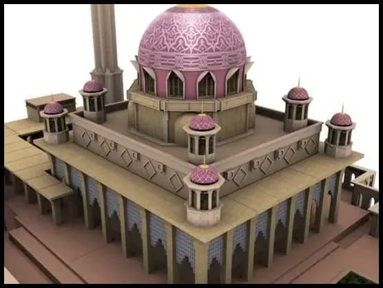 Putra Mosque, drawing 4