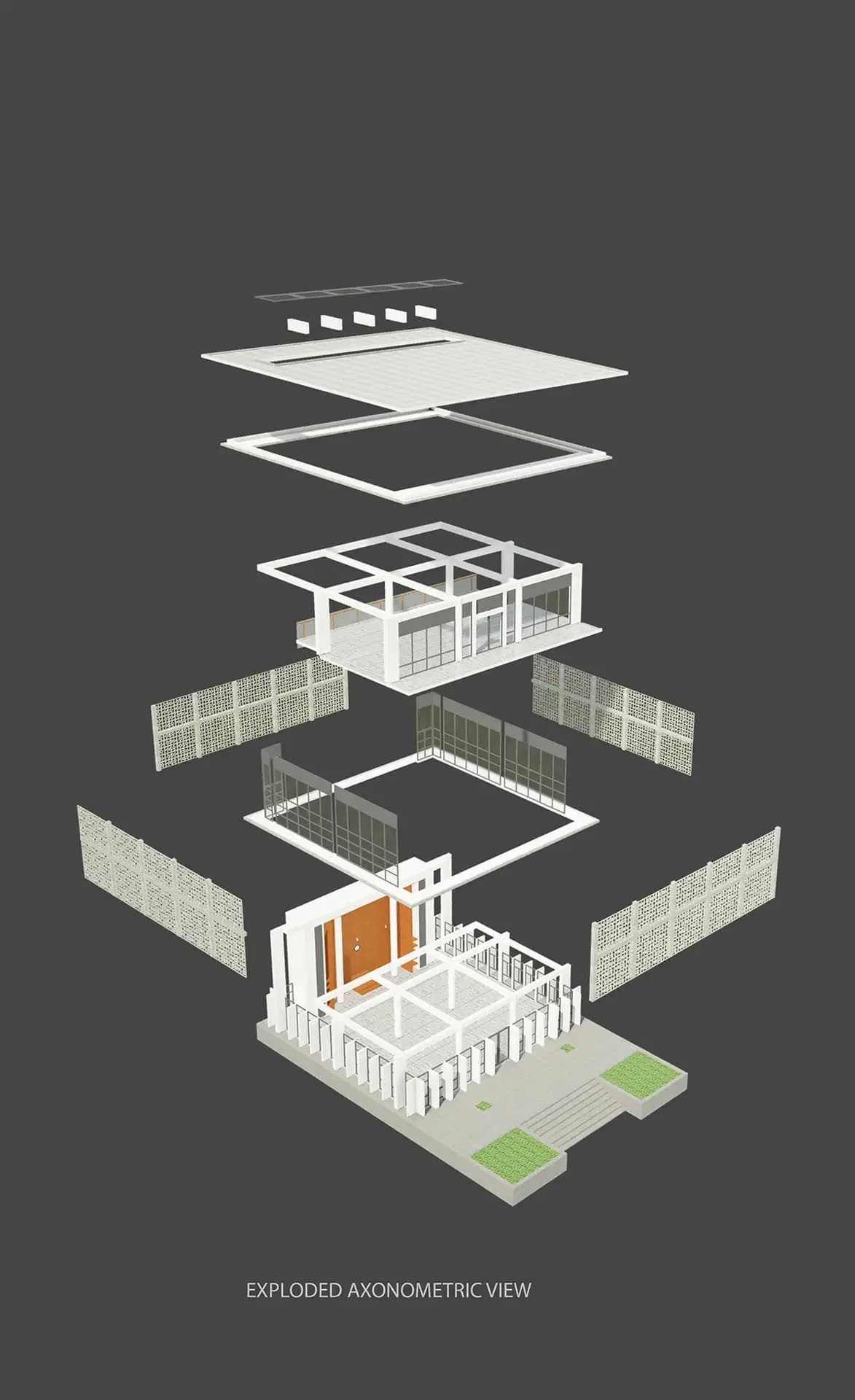 Shaer Mohammad Para Jame Mosque, drawing 1
