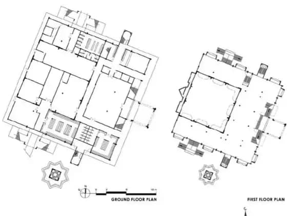 Saidina Abu Bakar As-Siddiq Mosque, drawing 2