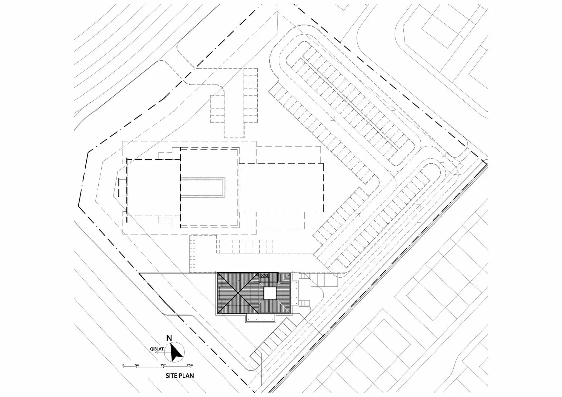 Surau Nusa Idaman Mosque, drawing 3