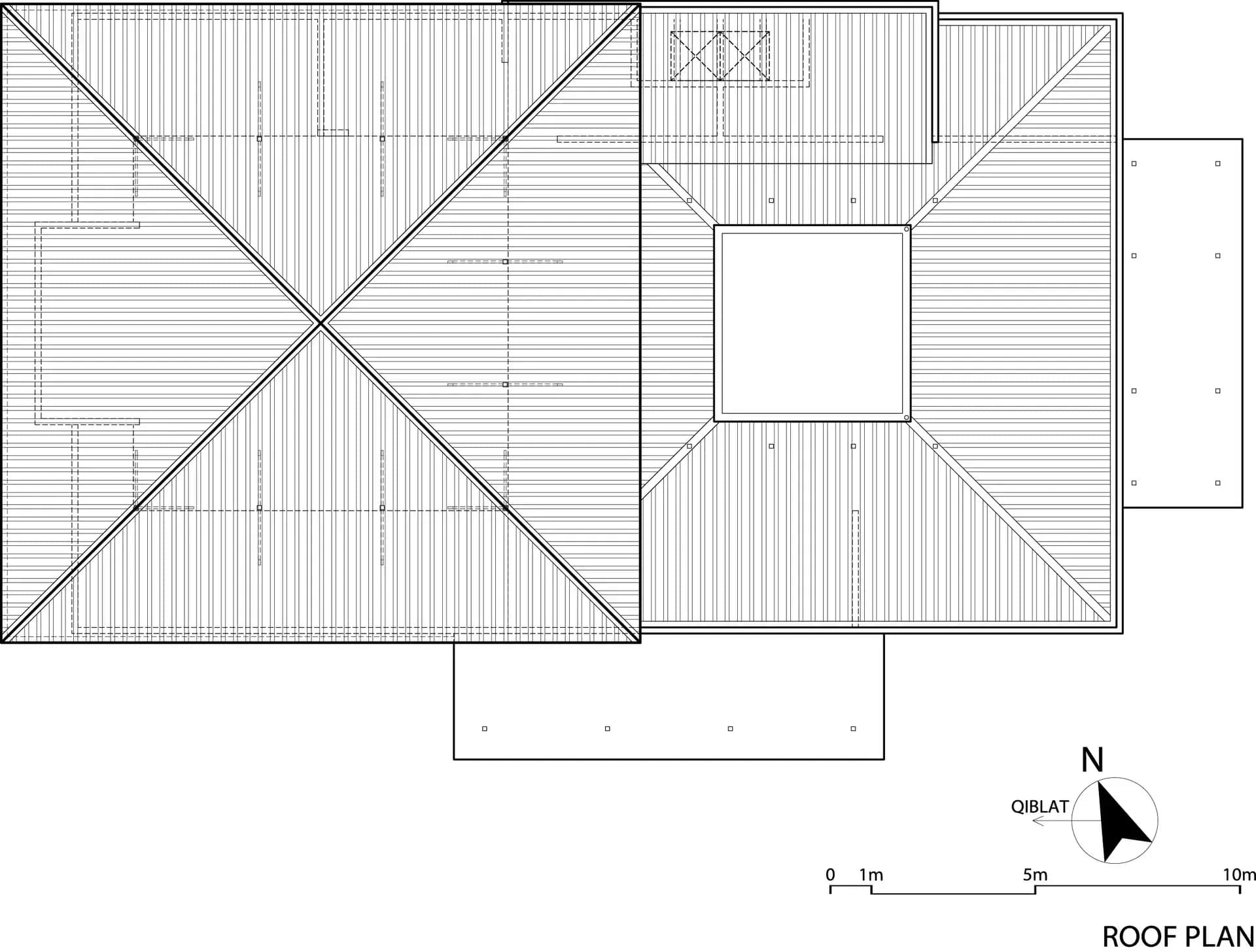 Surau Nusa Idaman Mosque, drawing 7