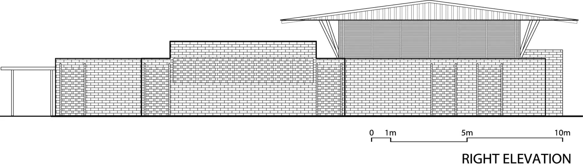 Surau Nusa Idaman Mosque, drawing 8